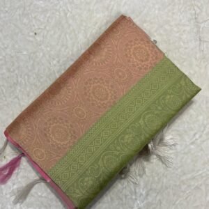 Elegant Jamawar Banarasi Saree with Zari Weaving