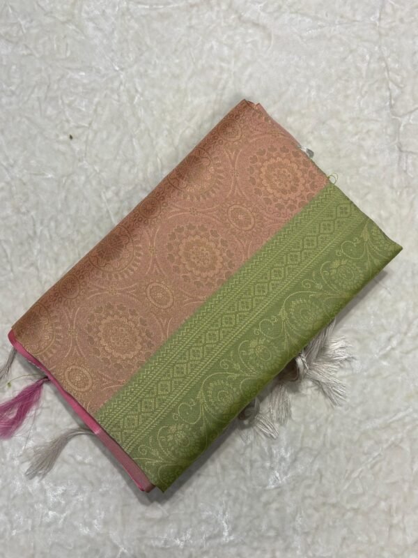 Elegant Jamawar Banarasi Saree with Zari Weaving