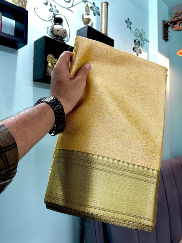 Premium Ambani Banarasi Saree in Multi Color – Pure Elegance from Varanasi - Image 4